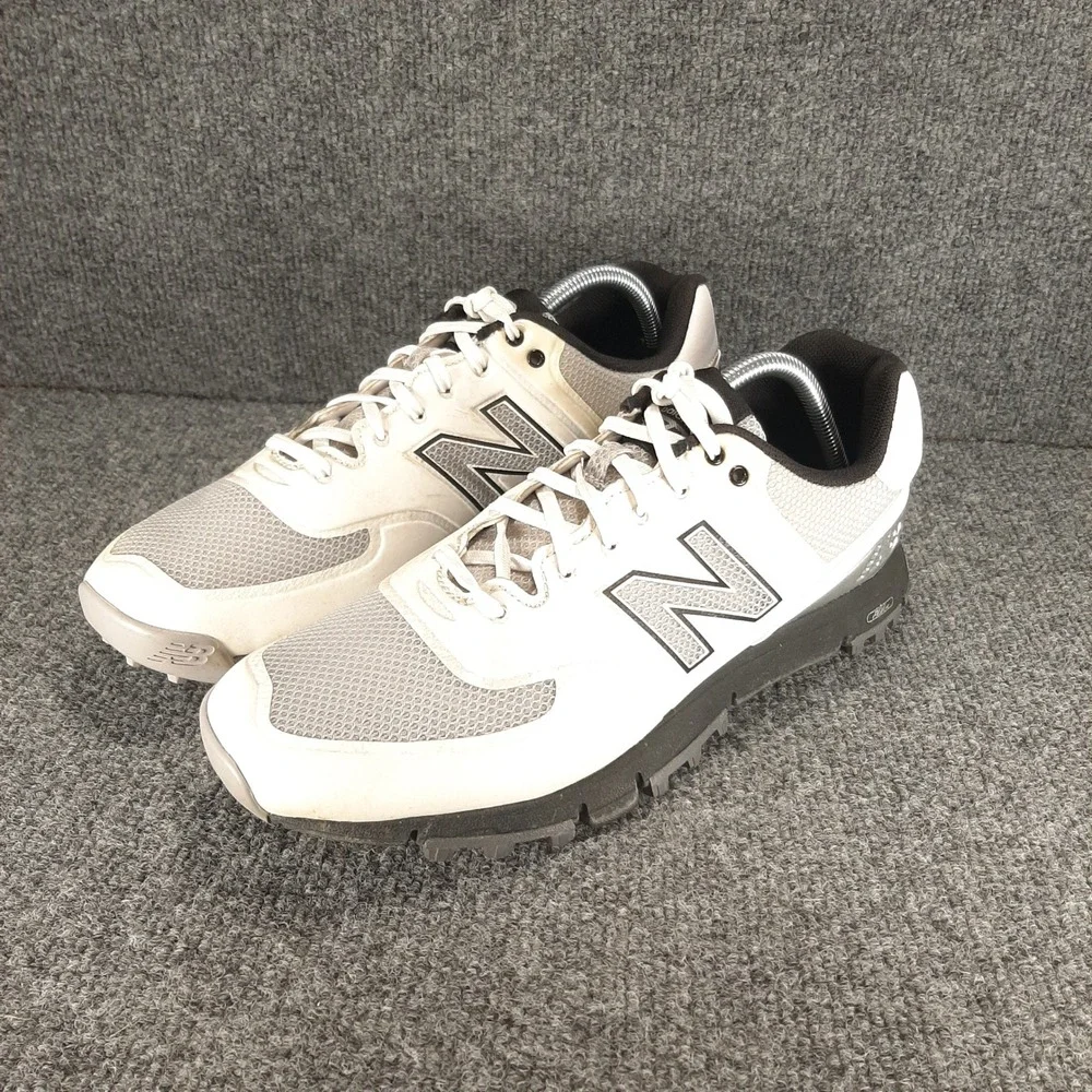 New Balance Golf Shoes NBG574 Size 10 White Mens Spikeless Athletic Sneaker